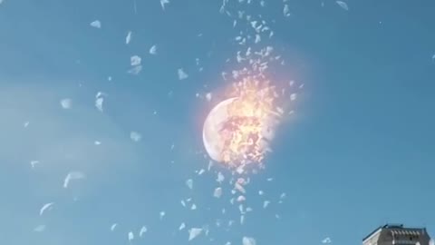 Destruction of moon