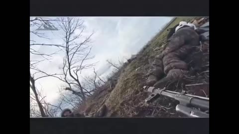 🎥 🔥 GoPro Ukraine Russia War | Russian Troops Pinned Down at Tree Line | Circa December 2022 | RCF