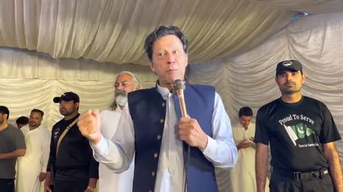 Chairman PTI Imran Khan Addressing Iftar with PTI workers at Zaman Park Lahore