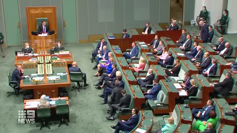 Historic censure motion against Scott Morrison passed by MPs _ 9 News Australia