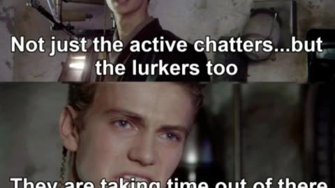 100 Subscribers #thankyou #appreciation #starwars #anakinskywalker #tuskenraider #memes