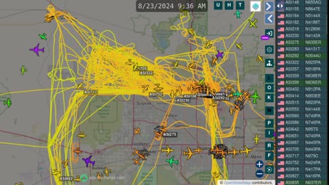 More CHINAPAC over Phoenix Az on Aug 23rd 2024