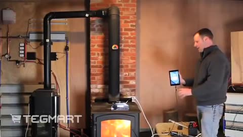 DEVIL WATT 45 WATT WOOD BURNING STOVE THERMOELECTRIC GENERATOR