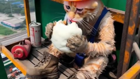 Welding Cat