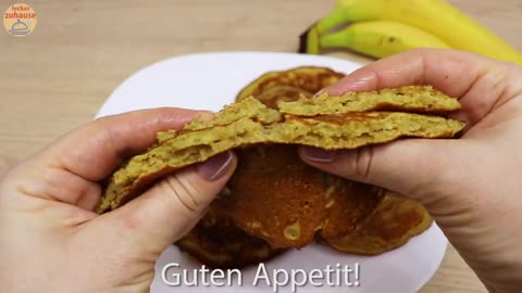 Rezept für Bananenpfannkuchen. Das leckerste und schnellste Pfannkuchenrezept zum Frühstück #28