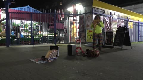 Kilburn Market music and singing