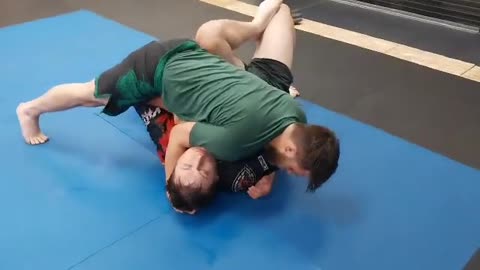 David vs Goliath Jiu-Jitsu roll