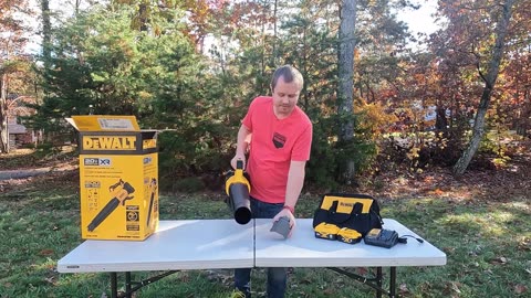 DeWalt 20v Brushless Gen 2 Leaf Blower Unboxing & First Use