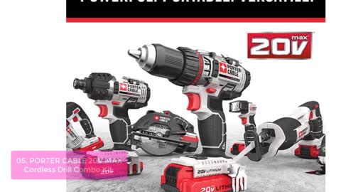 TOP 5_ Best Cordless Drills 2022 _ Top Best Cordless Drill Machine Reviews