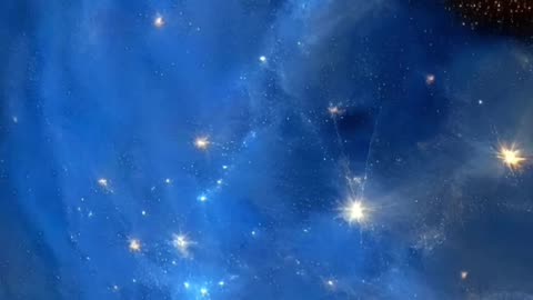 Blue Chameleon Nebula HD Live Wallpaper Art