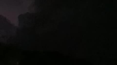 Continuous Lightning from a storm in Illinois part 2 8-27-2024