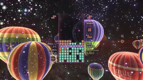 Gorgeous but Intense Round of Tetris