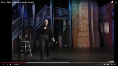 George Carlin on Trading Free for Security