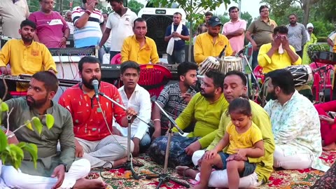 Hindi bhajan Mata Satyam Deva ji Radha Naam Sankirtan Mandal Rohtak