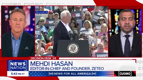 Mehdi Hasan: No evidence that antisemitism impacted VP pick | Cuomo