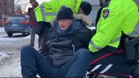 *INSANE* Anti-Protestor Steals From Child, Flees, Gets Arrested, Cries (WTF)