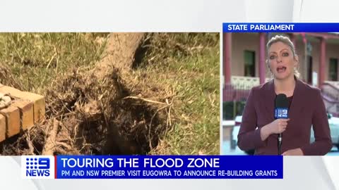 PM announces $50,000 disaster payments for flood-hit businesses in NSW