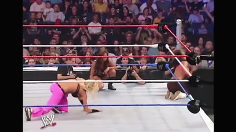 WWE Women Wrestling _BRA & PANTIES MATCH, MELINA V/S TORRIE WILSON WWE