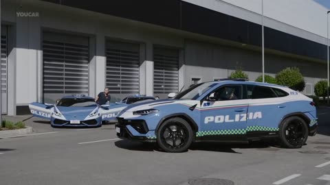 Lamborghini Urus POLICE – Italy's Elite Police Supercar!