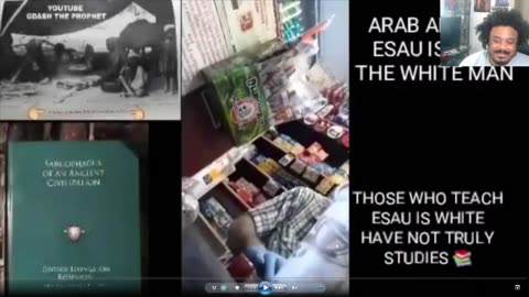 Arab admits that Esau is Arab not European