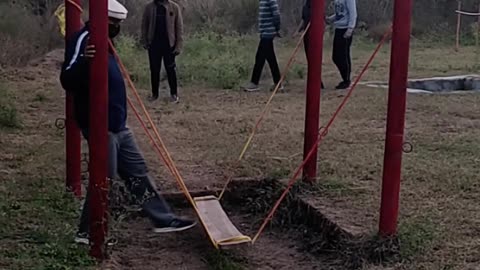 Hanging log obstacle issb #workout #issb #physical #fitnessgoals