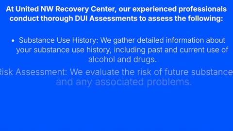 United Northwest Recovery Center : DUI Assessment in Mount Vernon, WA