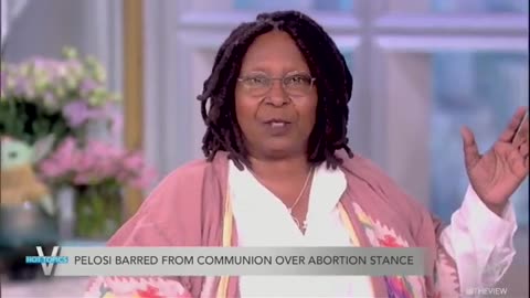 Whoopi CANNOT BELIEVE Pelosi Got Denied Communion