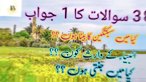 3 Sawaal 1 Jawab | Urdu Waqia #sachawaqia