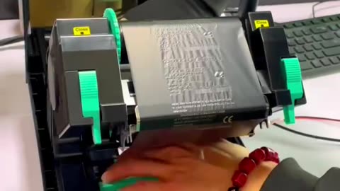 4inch 110MM Thermal Transfer Label Barcode Printer