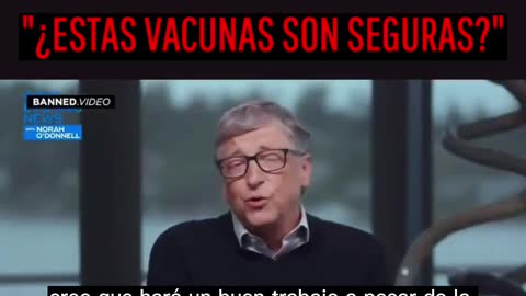 OBSERVA LA REACCIÓN DE BILL GATES A LA PREGUNTA: "¿ESTAS VACUNAS SON SEGURAS?"