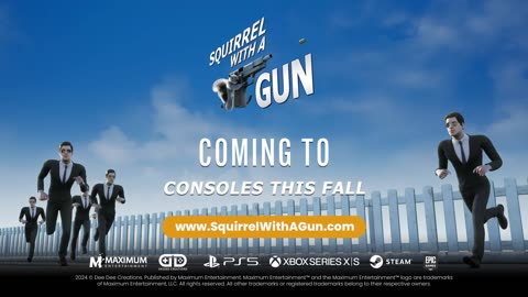 Squirrel with a Gun - Official Launch Trailer gamescom 2024