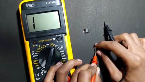 How to check LM386 ic with digital multimeter | LM386 testing