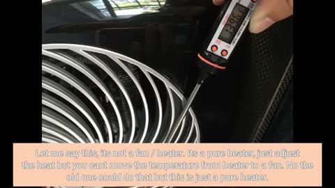 Vornado MVH Vortex #heater with 3 Heat Settings-Overview