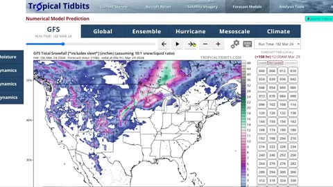 A Severe (G4) Geomagnetic Storm - Snowstorm Threatens Blizzard Conditions & Power Outages - Eclipse