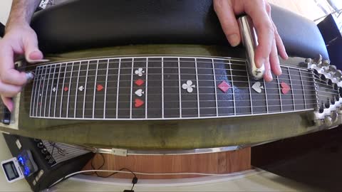 D to G Run on Pedal Steel by Cal Hand. Pedal steel guitar lesson.