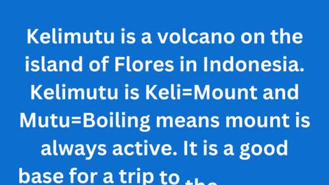 Visit Mount Kilimutu | The Perfect Adventure Awaits #indonesiatravel