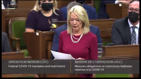 Candice Bergen: “I believe the time has come for you to take down the barricades, stop the disruptive action and come together. The economy you want to see re-opened, is hurting..."