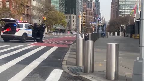 ⚡️Police cordon surrounds UN headquarters in New York