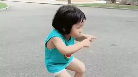 Cute baby viral dance funny video