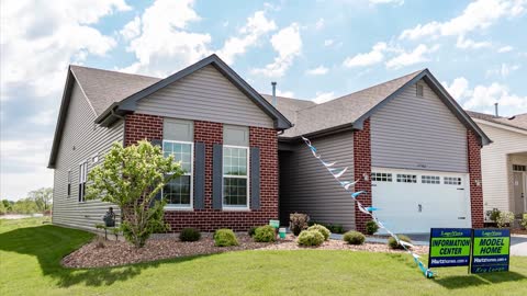 Key Largo Ranch Home at Lago Vista Community in Lockport, IL - by Hartz Homes