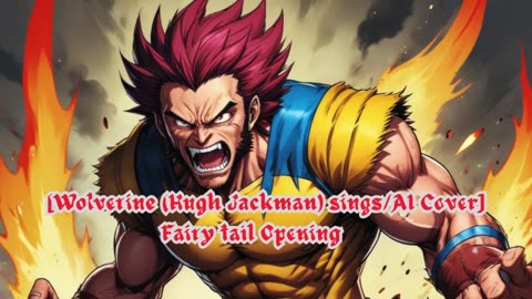 [Wolverine sings/AI Cover] Fairy tail Opening 25 | Osaka Shunka Shuutou - NO-LIMIT