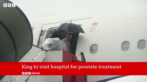 King Charles to be treated for benign prostate condition | BBC News