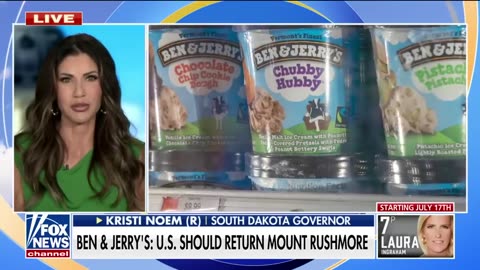 Ben & Jerry's over Mt. Rushmore opposition: 'They have no idea what they're doing'