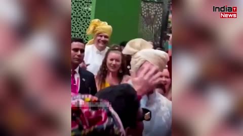 Jhon cena dancing in INDIA mbani wedding