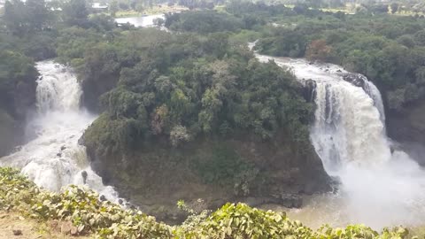 Nile waterfall