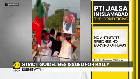 PTI Jalsa in Islamabad expected to be a major show of strength for Imran Khan | WION