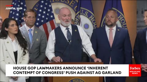 'No One Is Above The Law'- Van Ordern Calls For Inherent Contempt Of Congress Charge For AG Garland