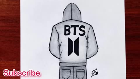 BTS BOY DRAWING/BTS ARMY DRAWING