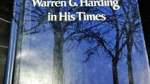 Reading "The Shadow of Blooming Grove: Warren G. Harding in His Times," 2/24/24