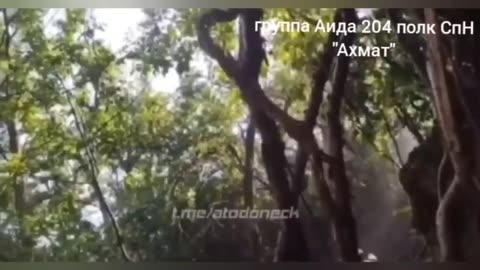 A hunting video by soldiers of the 204th Special Forces Regiment “Akhmat”.